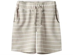 Name It sweatshorts peyote med hvide striber